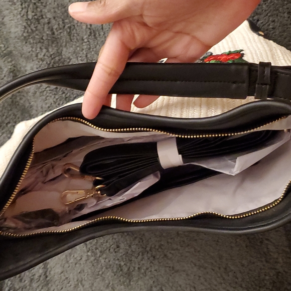 MKF Collection by Mia K. Large Woven Tote - Picture 4 of 5